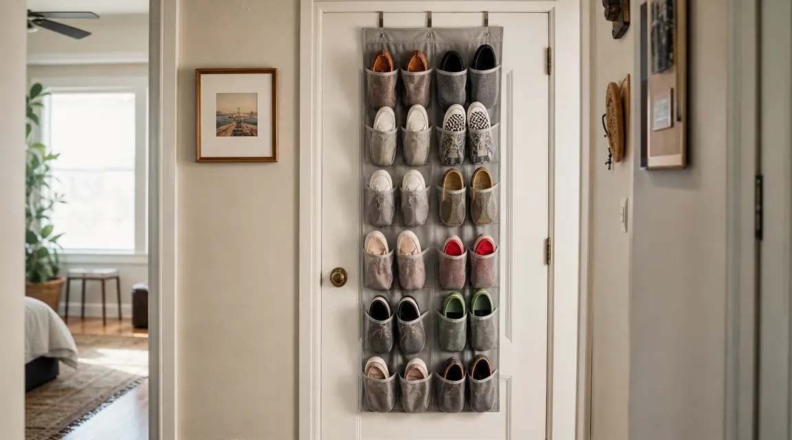 Amazon Basics Over-Door Shoe Organizer Review: Two Years on an Interior Door