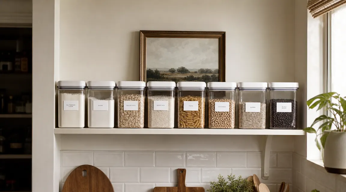 I Spent $22 and Finally Stopped Hating My Pantry Shelf